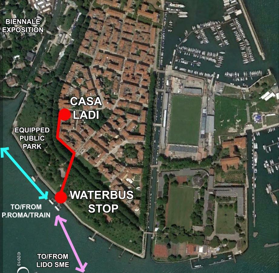 Casa Ladi Lejlighed Venedig Eksteriør billede