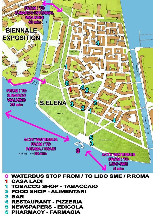 Casa Ladi Lejlighed Venedig Eksteriør billede
